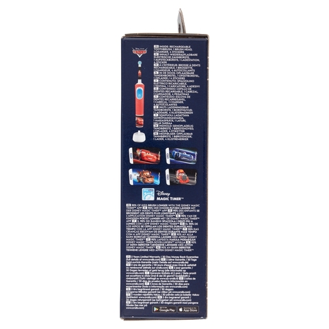 Oral-B Spazzolino Elettrico Ricaricabile Disney Pixar Cars Pro Kids3+